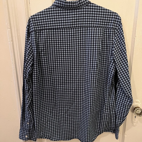 Checker Print Button Down - Picture 3 of 3